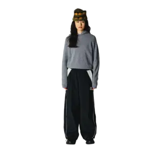 WBPoke Sport Pants Black-Off White