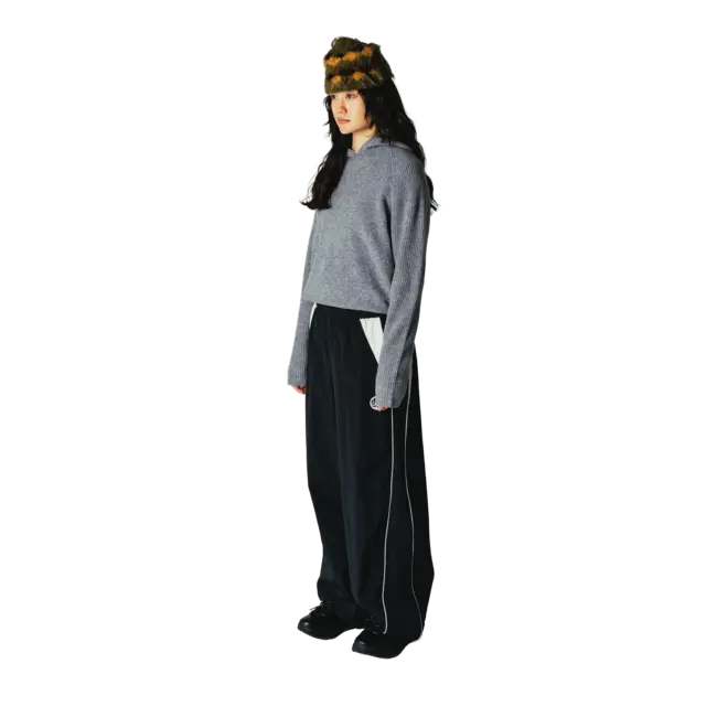 WBPoke Sport Pants Black-Off White