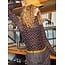 BCANNIE mesh blouse Coffee Dot