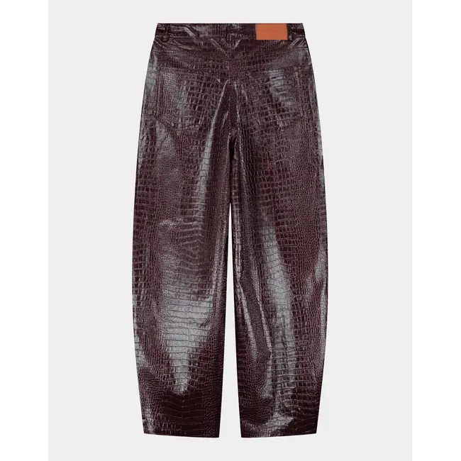 Draco Balloon Pants Burgundy