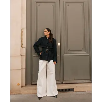 Maison Miare 3 Way Jacket Denim