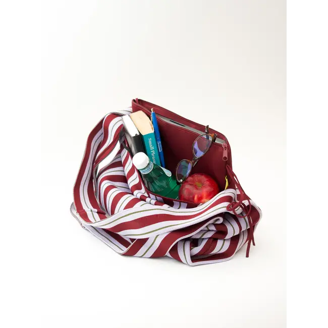 Burgundy Boxer Bag