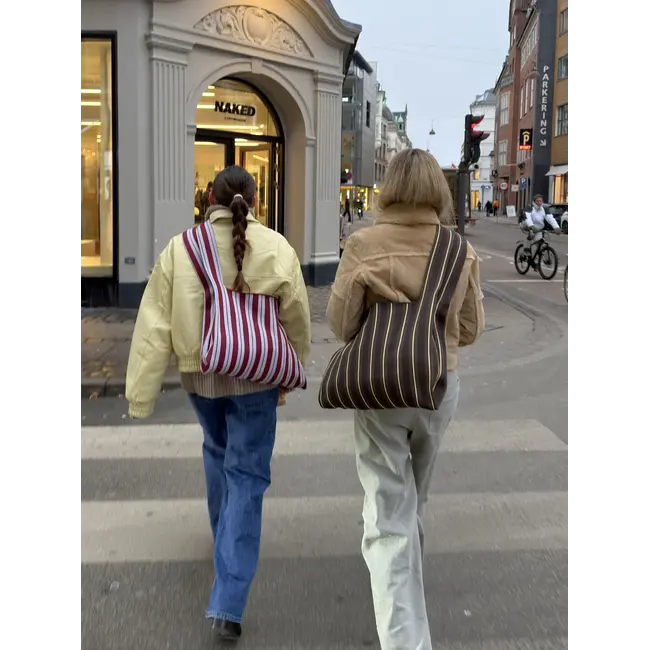 Burgundy Boxer Bag