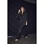 Premiere Fringe Plain Tall Pant Black
