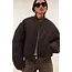 BY-BAR Bodie Bomber Jacket Espresso