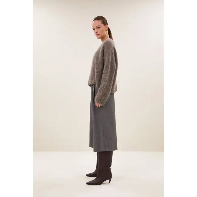Vasile Pullover Dark Biscuit