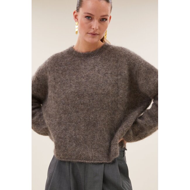 Vasile Pullover Dark Biscuit