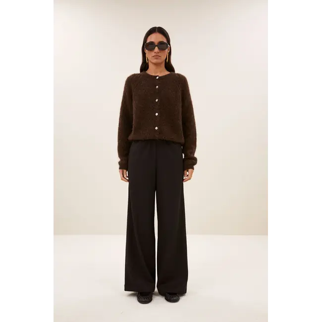 Falon Cardigan Deep Brown