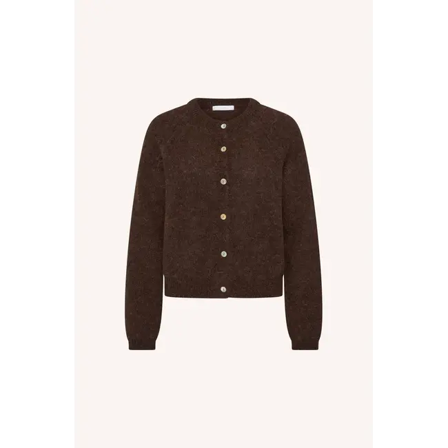 Falon Cardigan Deep Brown