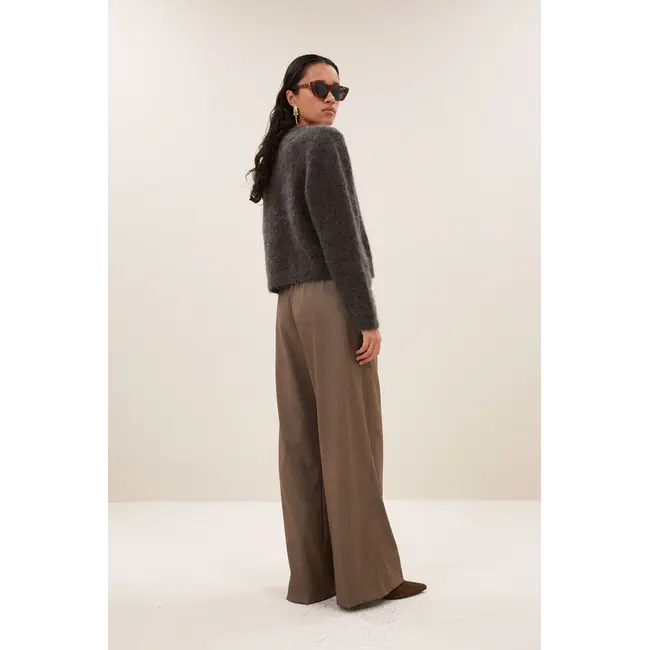 Vasile Cardigan Moss Brown