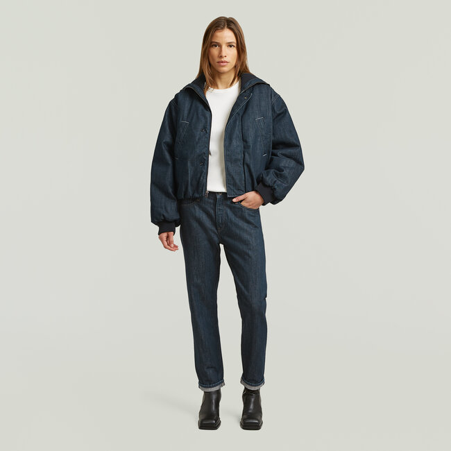 Padded bomber wmn NEO RAW DENIM