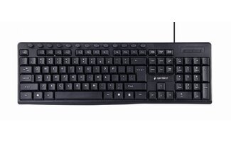Gembird Multimedia keyboard black USB