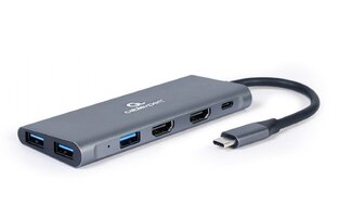 Gembird USB Type-C 3-in-1 multi-adapter (Hub + HDMI + PD)