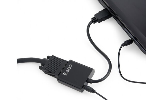 Gembird HDMI naar VGA adapter met audio