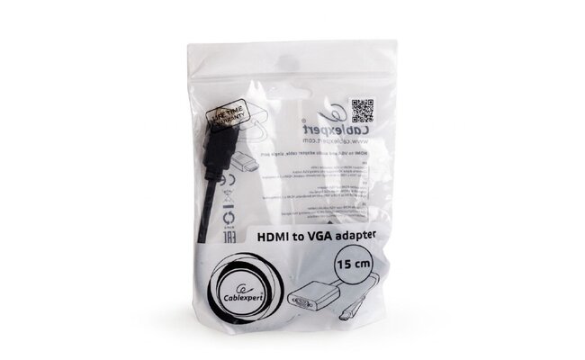 Gembird HDMI naar VGA adapter met audio