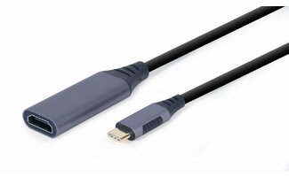 Gembird USB Type-C to HDMI-display adapter, space grey