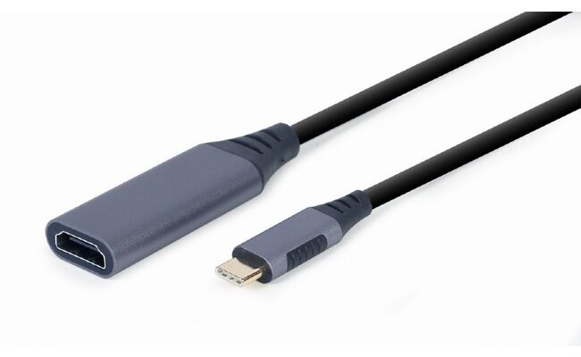 Gembird USB Type-C naar HDMI-beeldschermadapter, space grey