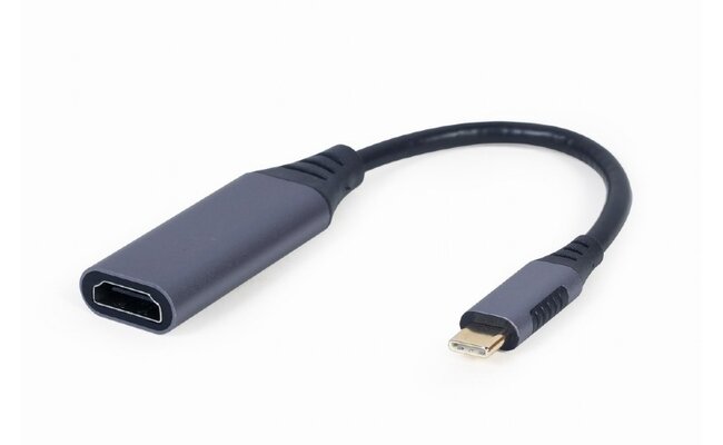 Gembird USB Type-C to HDMI-display adapter, space grey
