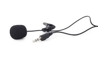 Gembird Clip-microfoon, 3,5 mm, zwart (MIC-C-01)