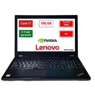 Lenovo ThinkPad P50  i7-6820HQ 2.7-3.6Ghz 15.6'' QHD 500GB SSD 16GB RAM Vingerscan