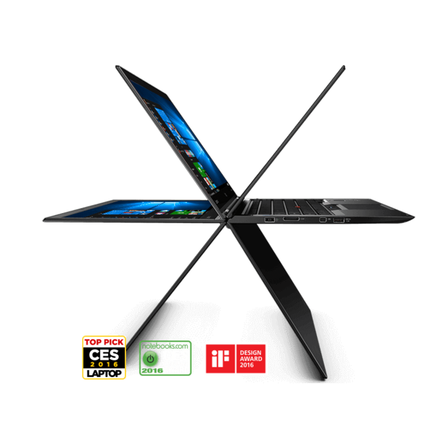 ThinkPad Yoga X1 i7-6600 vPro 2.5-3.1Ghz 14.1'' FHD 250GB SSD 16GB RAM Touchscreen