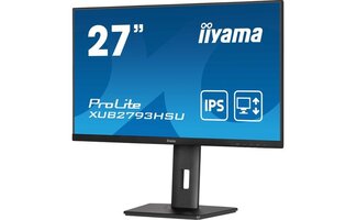 iiyama ProLite XUB2793HSU-B5 LED display 68,6 cm (27") 1920 x 1080 Pixels Full HD Zwart