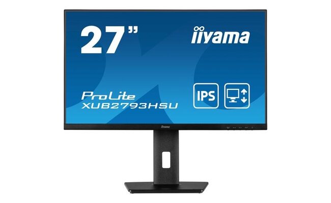 iiyama ProLite XUB2793HSU-B5 LED display 68,6 cm (27") 1920 x 1080 Pixels Full HD Zwart