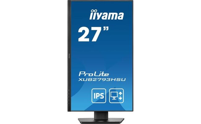 iiyama ProLite XUB2793HSU-B5 LED display 68,6 cm (27") 1920 x 1080 Pixels Full HD Zwart
