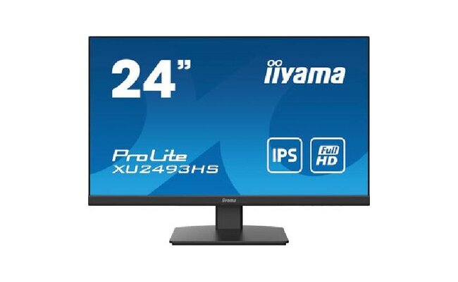 iiyama ProLite XU2493HS-B4 computer monitor 61 cm (24") 1920 x 1080 Pixels Full HD LED Zwart