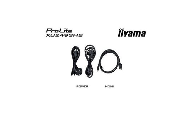 iiyama ProLite XU2493HS-B4 computer monitor 61 cm (24") 1920 x 1080 Pixels Full HD LED Zwart