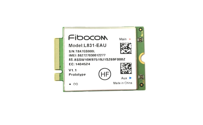 ThinkPad Fibocom L831-EAU Wireless WAN Driver