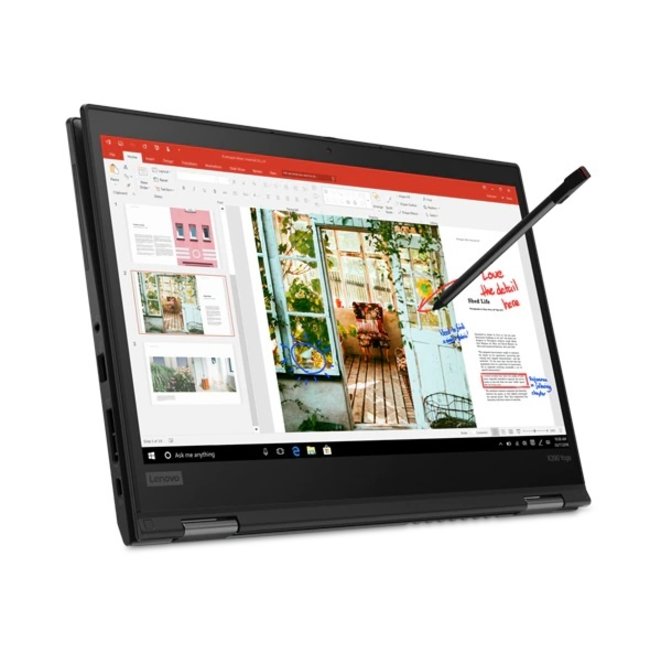Lenovo ThinkPad  X390 Yoga i7-8665u vPro 1.9-4.8 Ghz 13.3''FHD256GB SSD 16GB RAM Touchscreen  Vingerscan