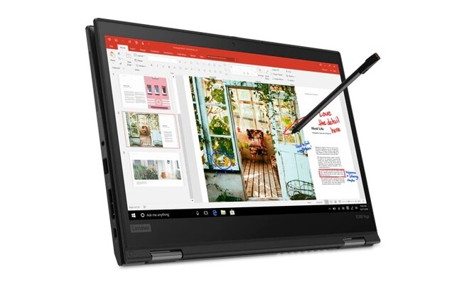 ThinkPad  X390 Yoga i7-8665u vPro 1.9-4.8 Ghz 13.3''FHD256GB SSD 16GB RAM Touchscreen  Vingerscan