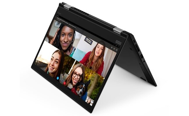 ThinkPad  X390 Yoga i5-8365 vPro 1.6-4.1 Ghz 13.3''FHD256GB SSD 8GB RAM Touchscreen Vingerscan, Smart Cardreader