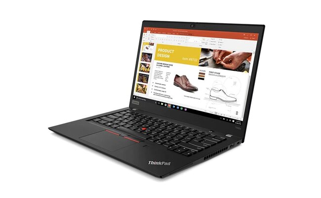 ThinkPad T490s | i5-8265u 1.6. 3.9. GhZ 14.1'' 8GB 256GB SSD FullHD IPS + Vingerscan IR Camera SmartCard reader
