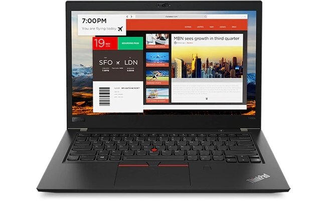 ThinkPad T480s 14' i5-8250 1.6. - 3.4. GHz IPS  Full HD 256GB SSD NVME 8GB DDR4 Vingerscan Card Reader