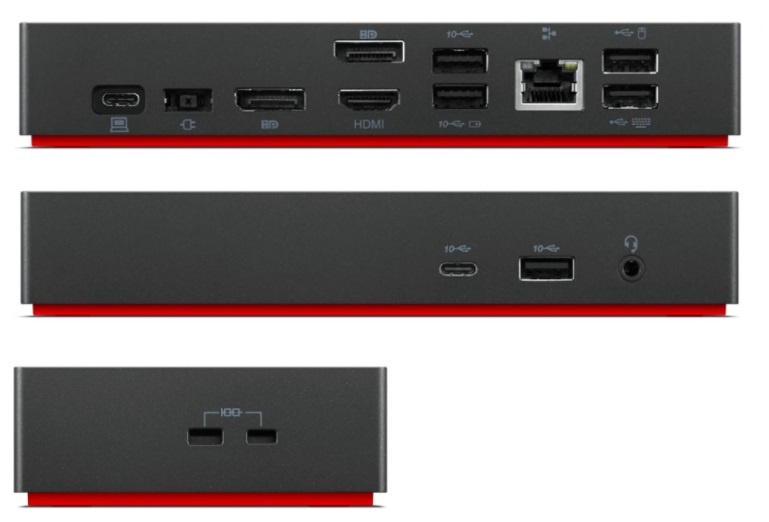 Lenovo USBC Docking station 40AY (40AY0090EU) QwertyTech.nl