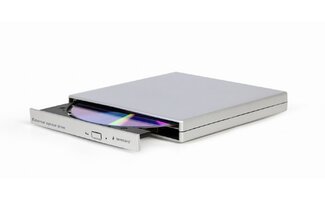 Gembird External USB DVD drive, silver (DVD-USB-021-SV)