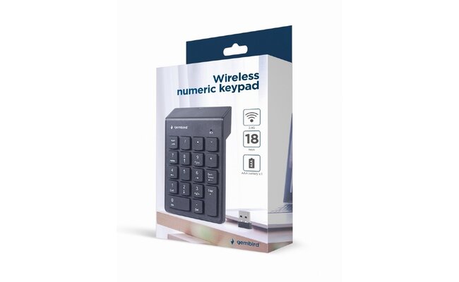 Wireless numeric keyboard