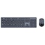 Wireless desktop set, Black, US layout