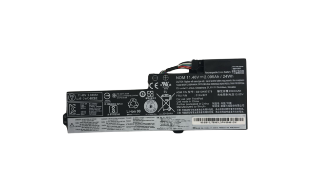 Lenovo ThinkPad Batterij voor: T470 T480