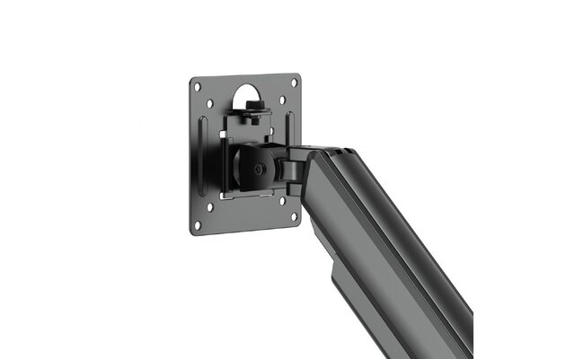 Full-motion desk arm for monitors, 17“-32”, black