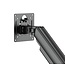 Full-motion desk arm for monitors, 17“-32”, black