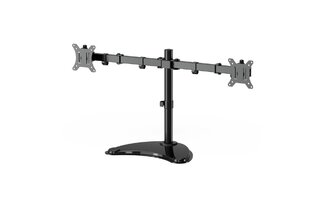 Desk stand for two monitors (swivel, tilt, rotate), 13“-32”