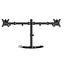 Desk stand for two monitors (swivel, tilt, rotate), 13“-32”