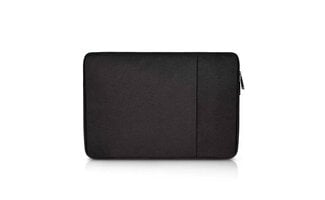 Laptophoes zwart 13-14 inch met rits