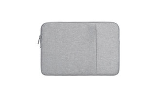 Laptop sleeve grey 15-16 inch with zipper