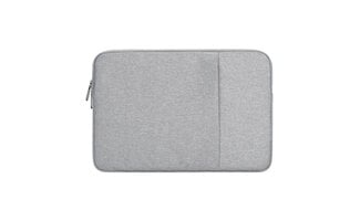 Laptophoes grijs 15-16 inch met rits