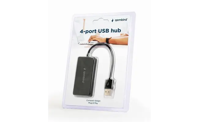 Gembird Gembird USB-hub 4 poorten (UHB-U2P4-04)