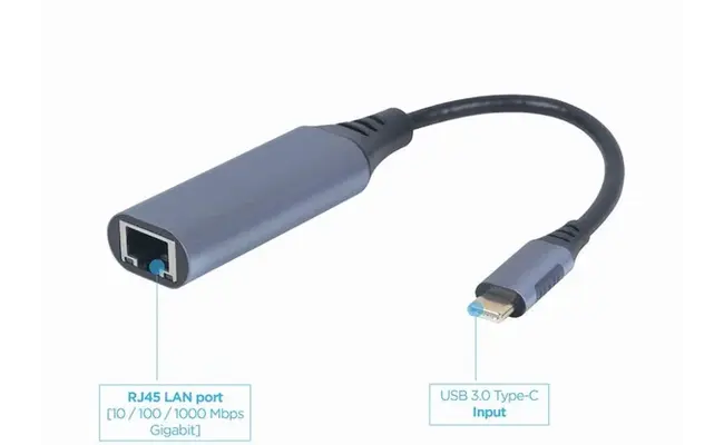 Gigabit Cablexpert USB-C Gigabit netwerkadapter (A-USB3C-LAN-01)